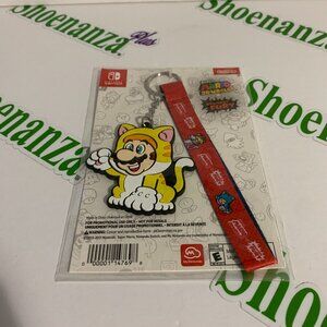 My Nintendo Rewards Super Mario 3D World Bowser's Fury Cat Keychain Lanyard